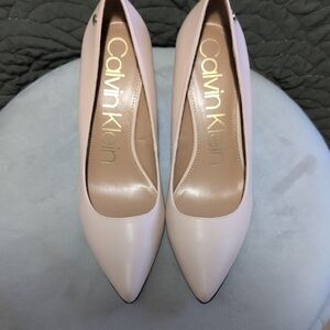 Calvin Klein Blush Pink Heels